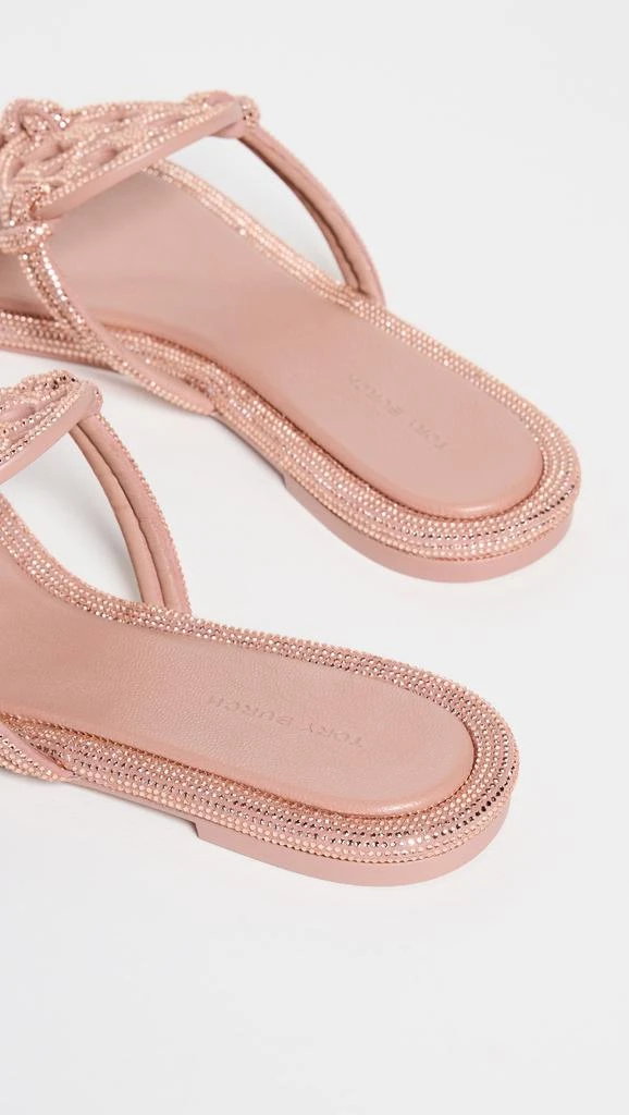 Tory Burch Miller Knotted Pave Sandals 3