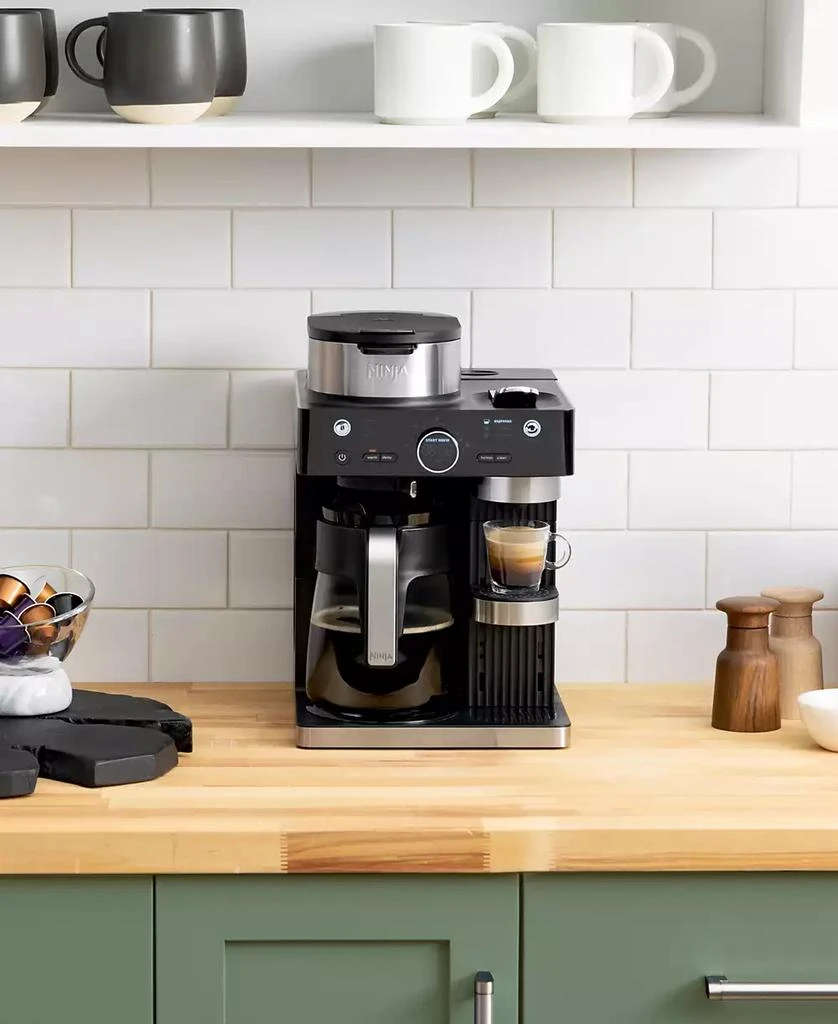 Ninja CFN601 Espresso & Coffee Barista System, Single-Serve Coffee & Nespresso Capsule Compatible 8