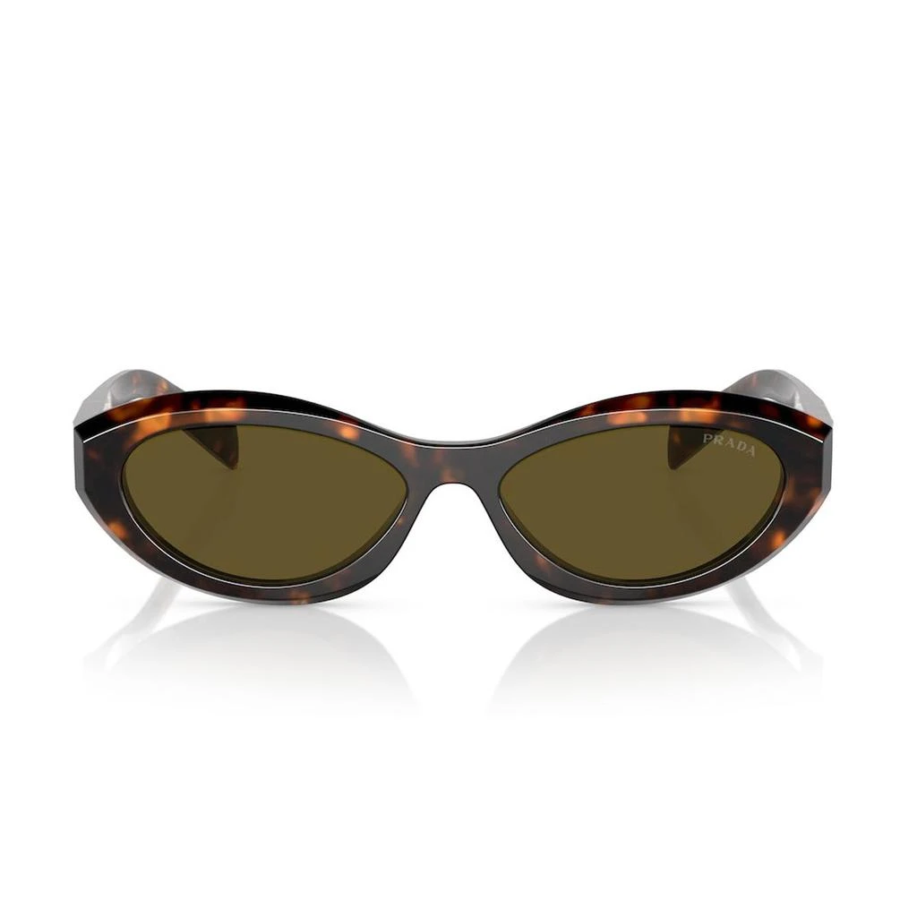 Shop Prada Pr26zs Symbole 17n60b Havana Sunglasses on Sale  display picture 3