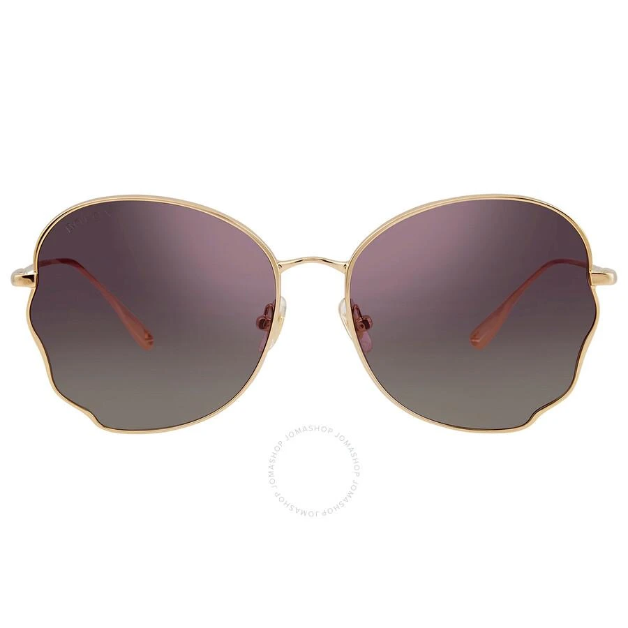 BOLON Chloe Purple Gradient Irregular Ladies Sunglasses BL7105 A60 58 1