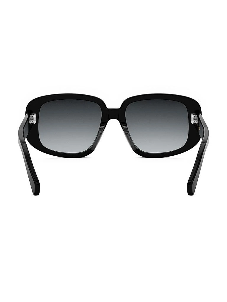 Celine Three Dots 55MM Geometric Sunglasses 5
