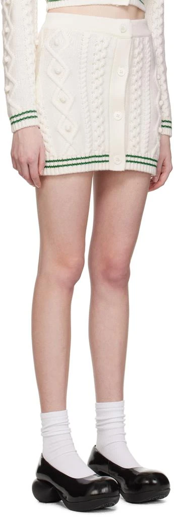 shrimps White Victoria Miniskirt 2