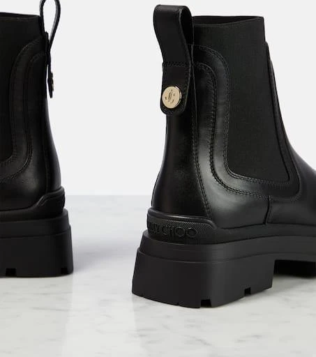 Jimmy Choo Veronique leather Chelsea boots 6