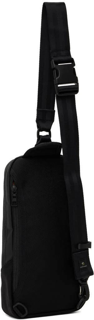 master-piece Black Slick Sling Bag 3