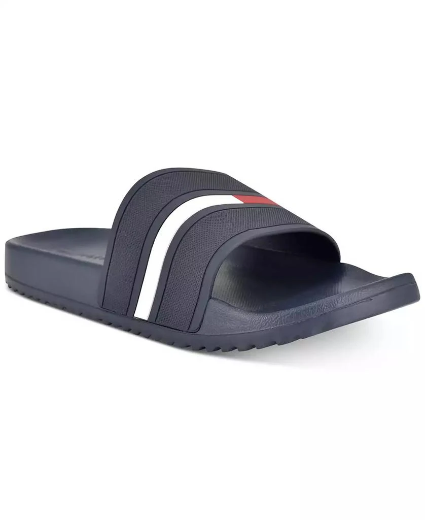 Tommy Hilfiger Men's Redder Flag Logo Pool Slide Sandals 2