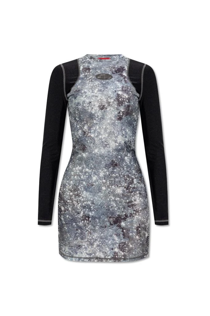 Diesel D-VANNE Womens Multicolor Dresses - XXS Diesel D-VANNE Womens Multicolor Dresses - XXS