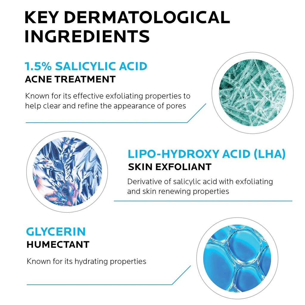 La Roche Posay La Roche-Posay Effaclar Medicated Gel Cleanser with Salicylic Acid 4