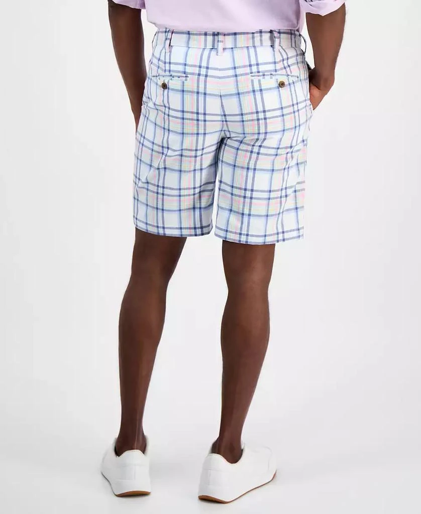 Club Room Men's Tonno Cotton Plaid Madras Shorts, Exclusively at Macy's 5