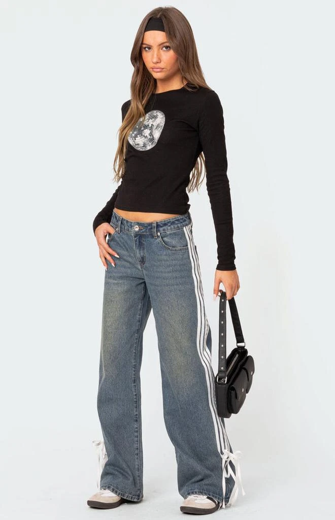 Edikted Disco Girl Long Sleeve T-Shirt 3