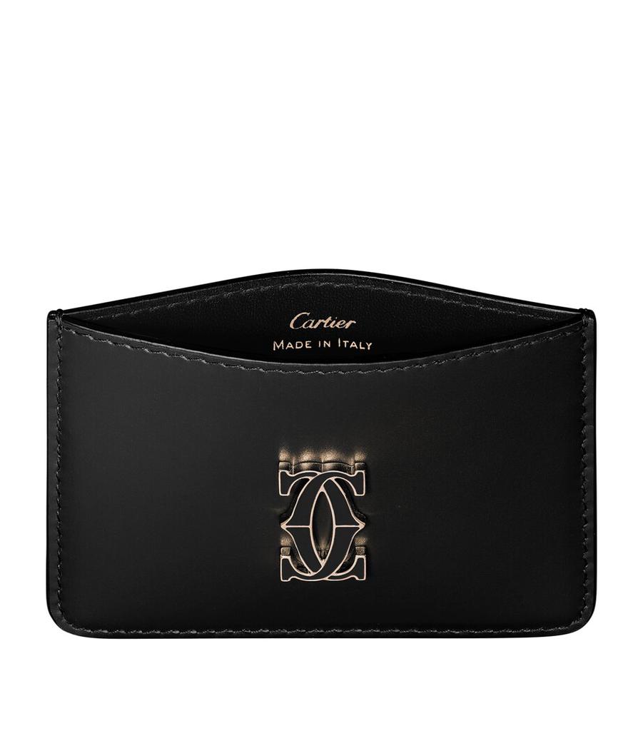 Cartier Leather C de Cartier Card Holder