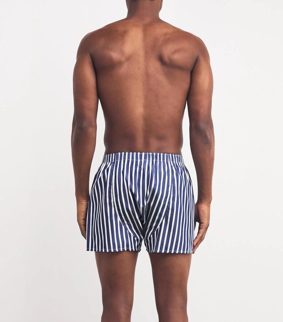 Sunspel Cotton Classic Striped Boxer Shorts 3