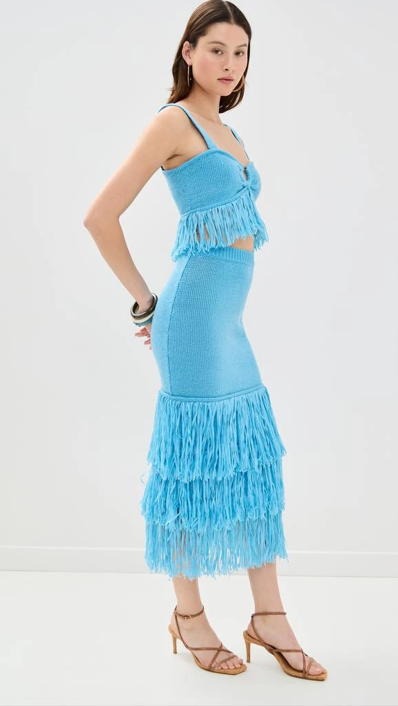 SAYLOR Ebba Fringe Midi Skirt Set 3