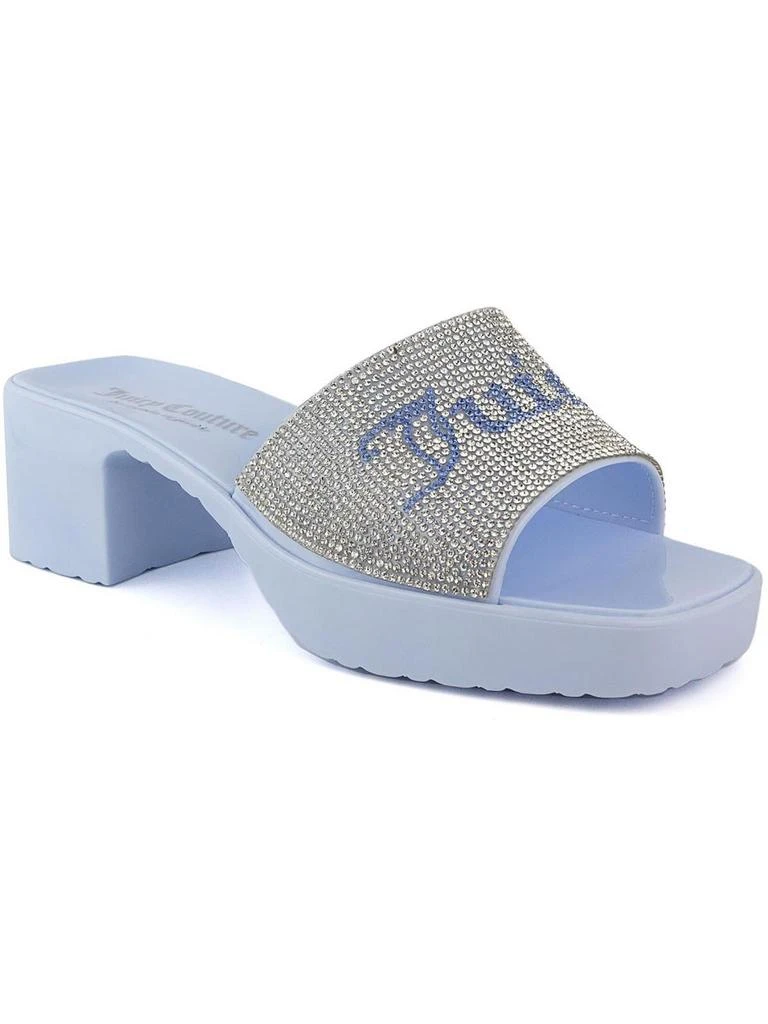 Juicy Couture Harmona  Womens Logo Man Made Heels 1