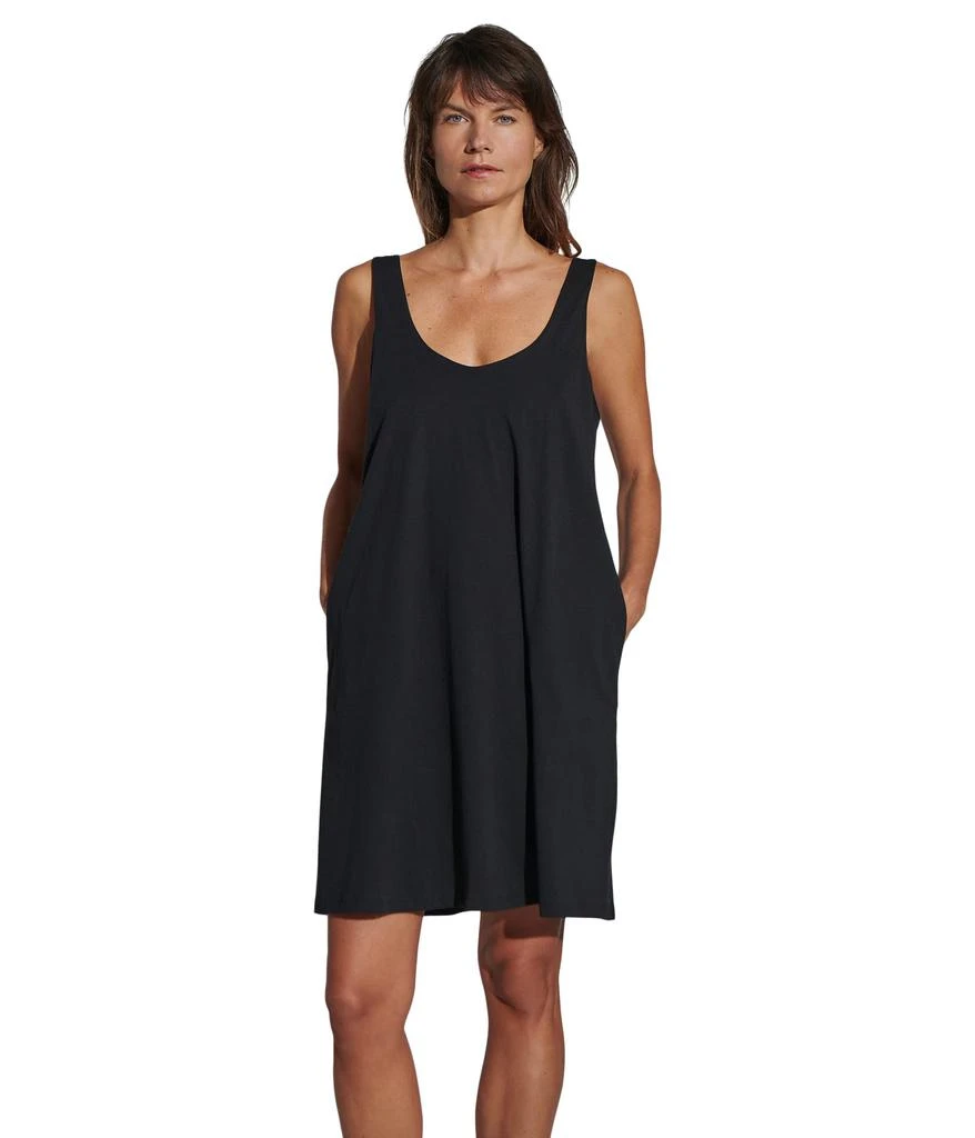 Skin Organic Pima Cotton Catherine Chemise with Shelf Bra 1