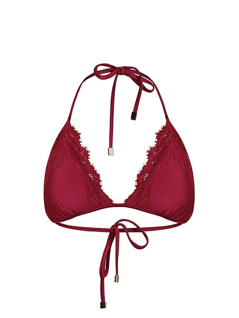 L'Agence Annabelle Halterneck Triangle Bikini Top 1