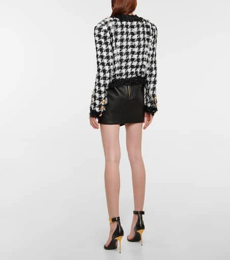 Balmain Houndstooth tweed jacket 3
