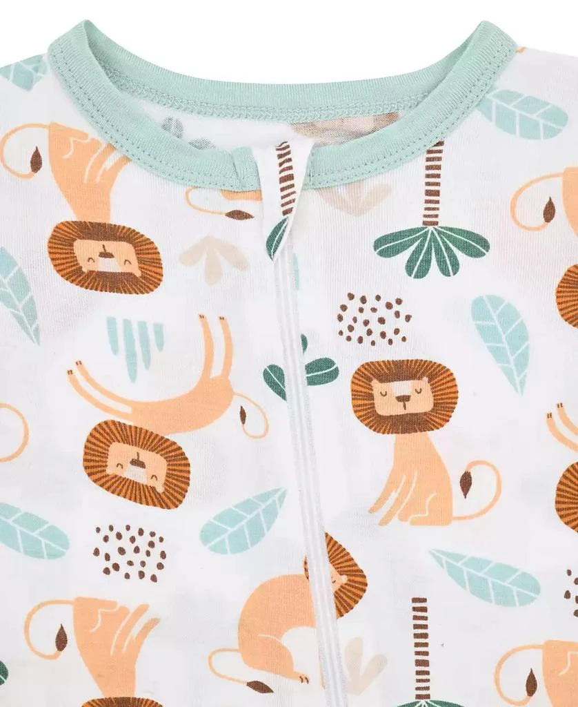 Max & Olivia Baby Boys Print Coverall with Convertible Foot 2