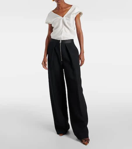 Khaite Ami silk top 2