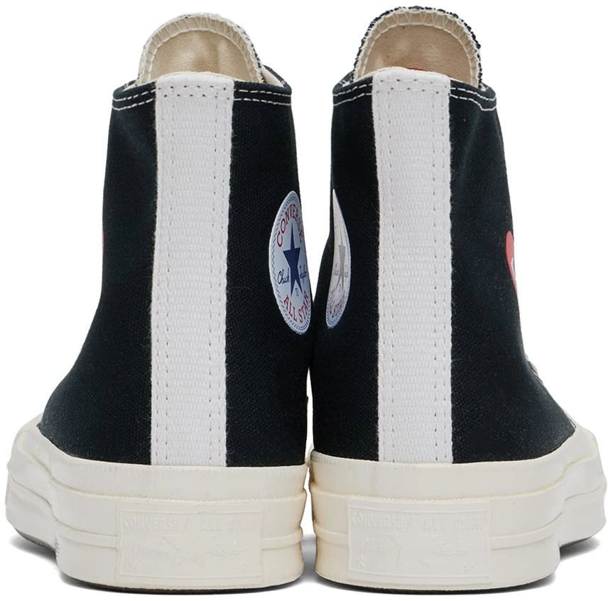 Comme des Garcons Black Converse Edition Chuck 70 OG Single Heart Sneakers 2