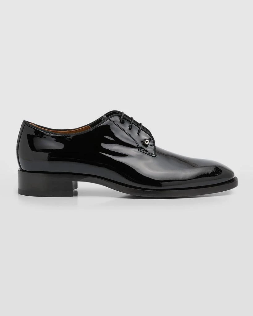 Christian Louboutin Men's Chambeliss Patent Leather Derby Shoes 1