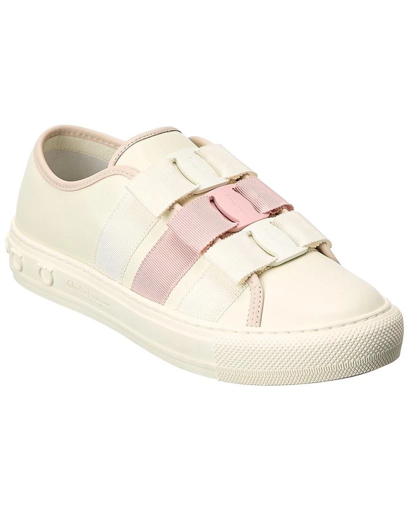 Ferragamo Salvatore Ferragamo Nataly Leather Sneaker 1