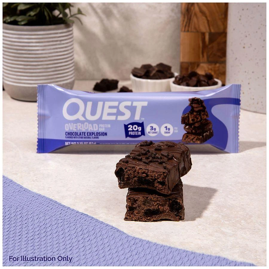 Quest Overload Protein Bar Chocolate Explosion 2