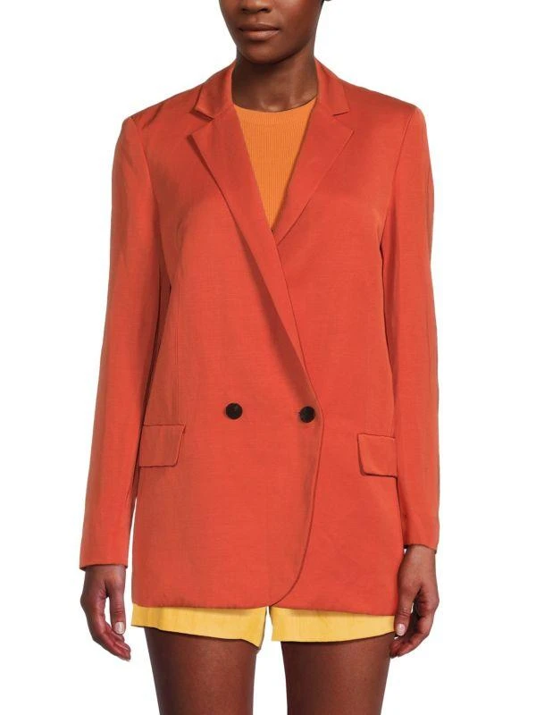 Theory Double Breasted Blazer 1