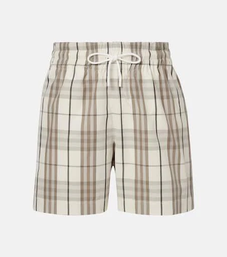 Burberry Burberry Check cotton shorts 1