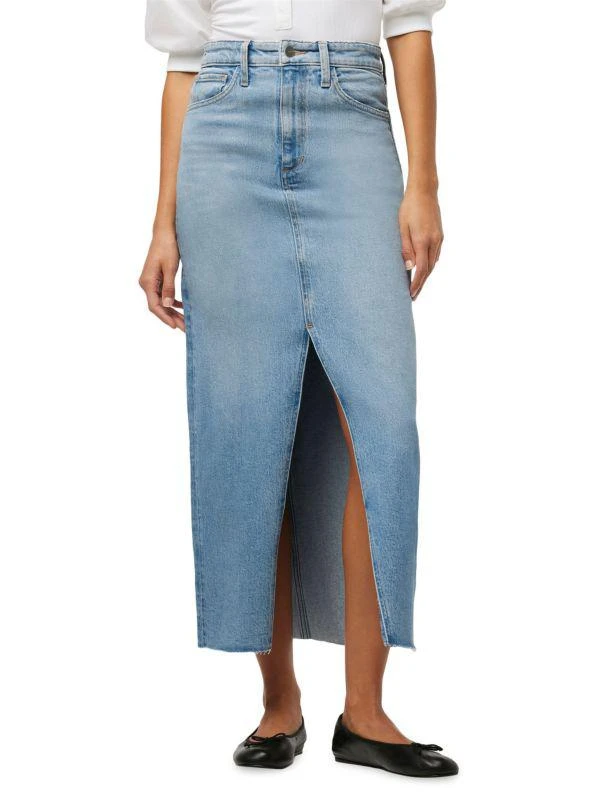 Joe's Jeans The Eva Faded Wash Maxi Skirt 1