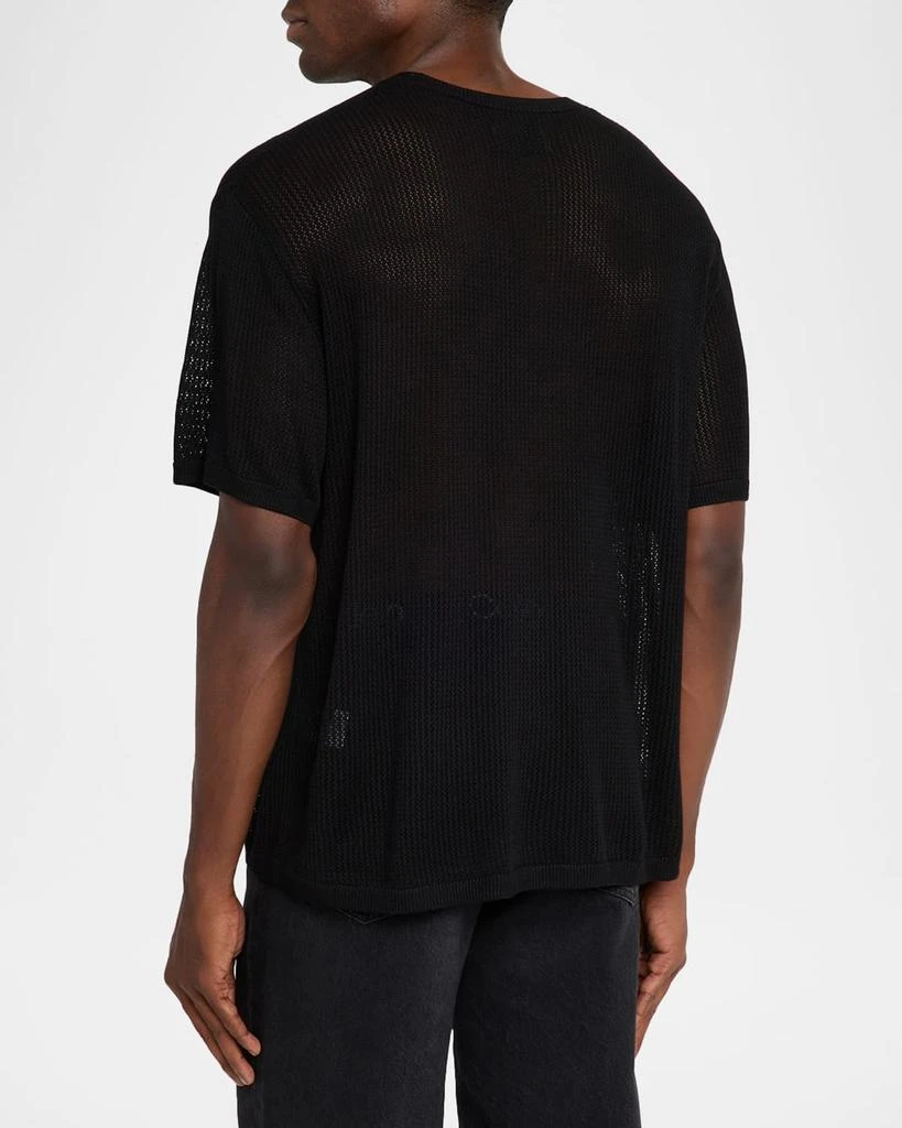 RTA Men's Ian Short-Sleeve Mesh Logo T-Shirt 2