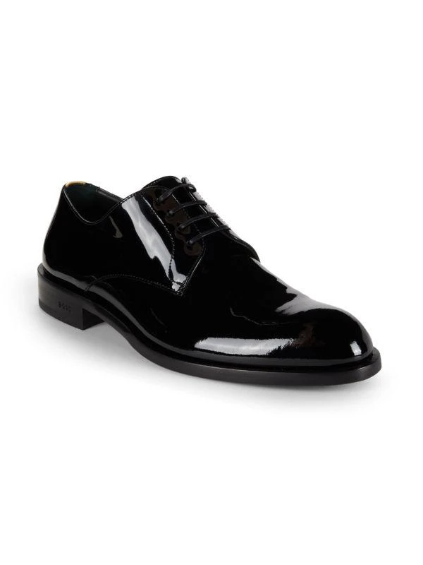 Hugo Boss Bruce Patent Leather Derby Shoes 2