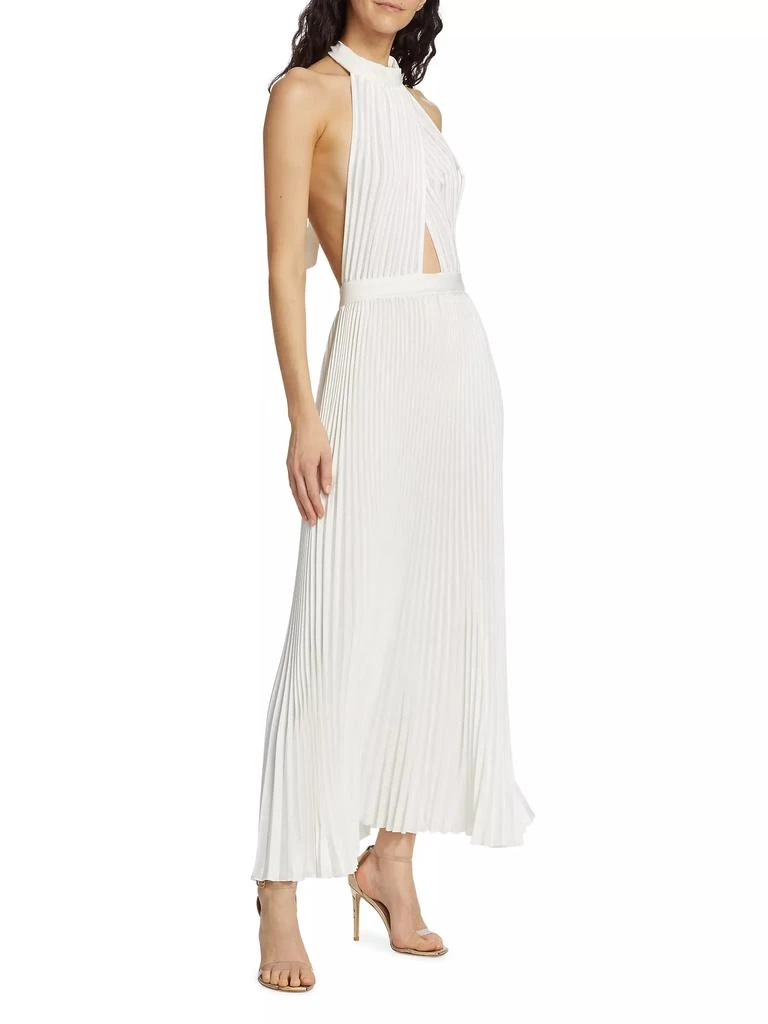 L'Idée Renaissance Sleeveless Pleated Gown 3