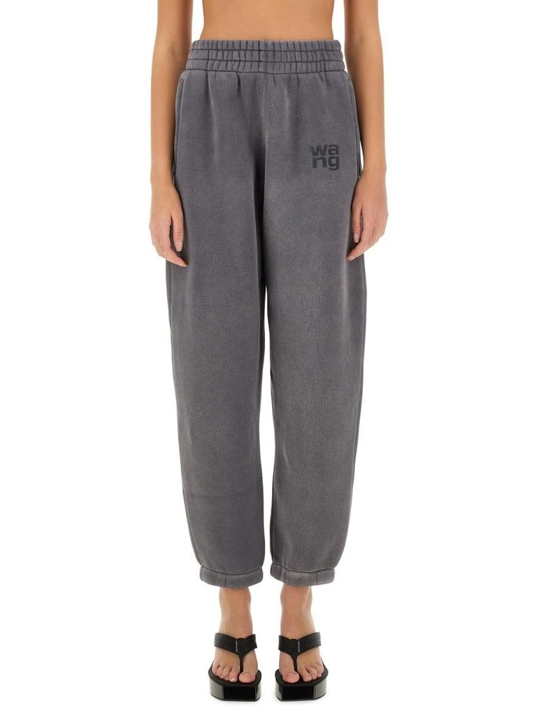 Alexander Wang Alexander Wang Essential Terry Ribbed Hem Joggers 1