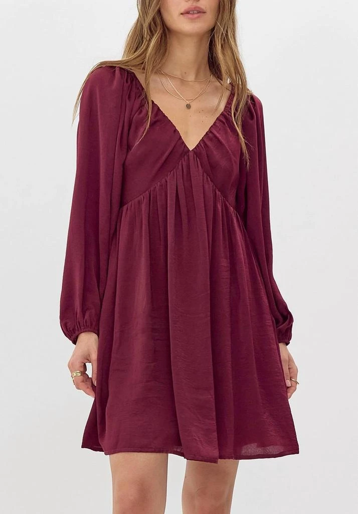 Greylin Greylin - Aya Gathered Mini Dress 1