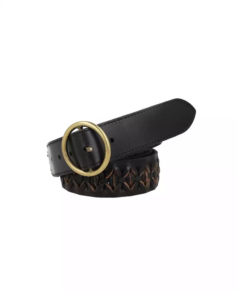Frye Women's Woven Leather Belt