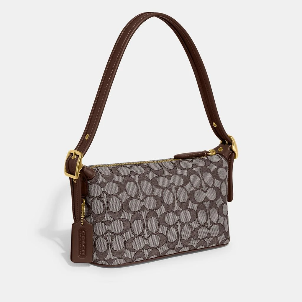 Coach Coach Demi Leather-Trimmed Logo-Jacquard Bag 3