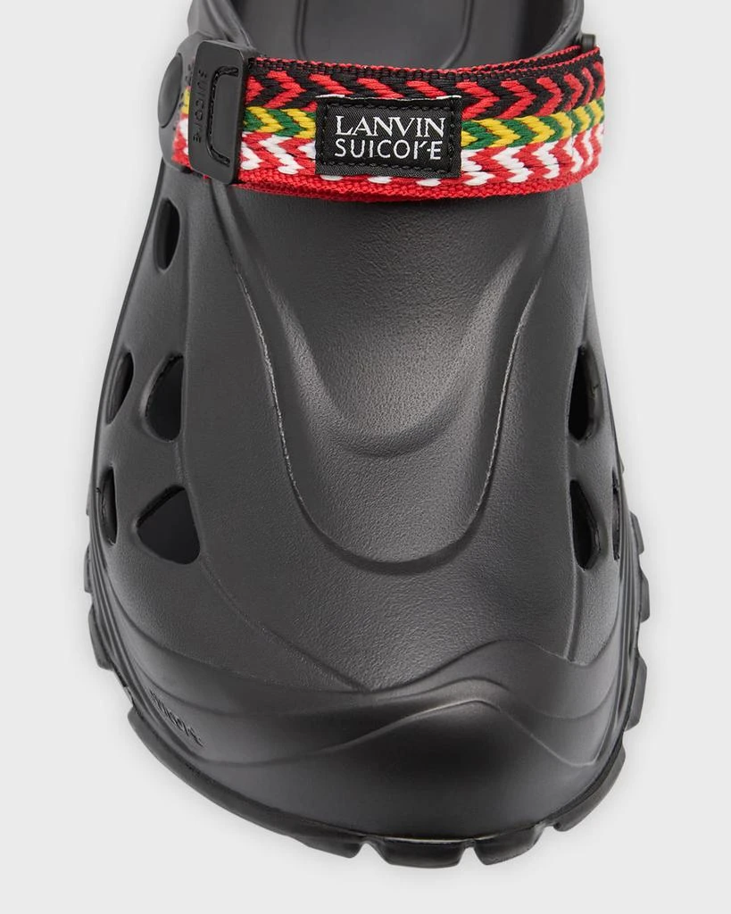Lanvin x Suicoke Men's Curb Laces Clogs 4