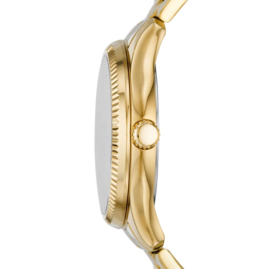 Fossil Fossil Women's Rye Multifunction, Gold-Tone Alloy Watch