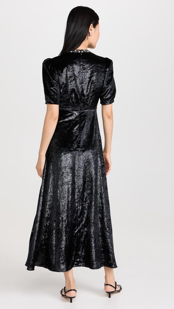 Saloni Tabitha Velvet Dress