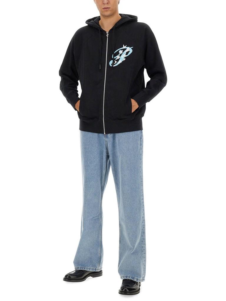 3.Paradis 3.PARADIS Zip Hoodie Sweater