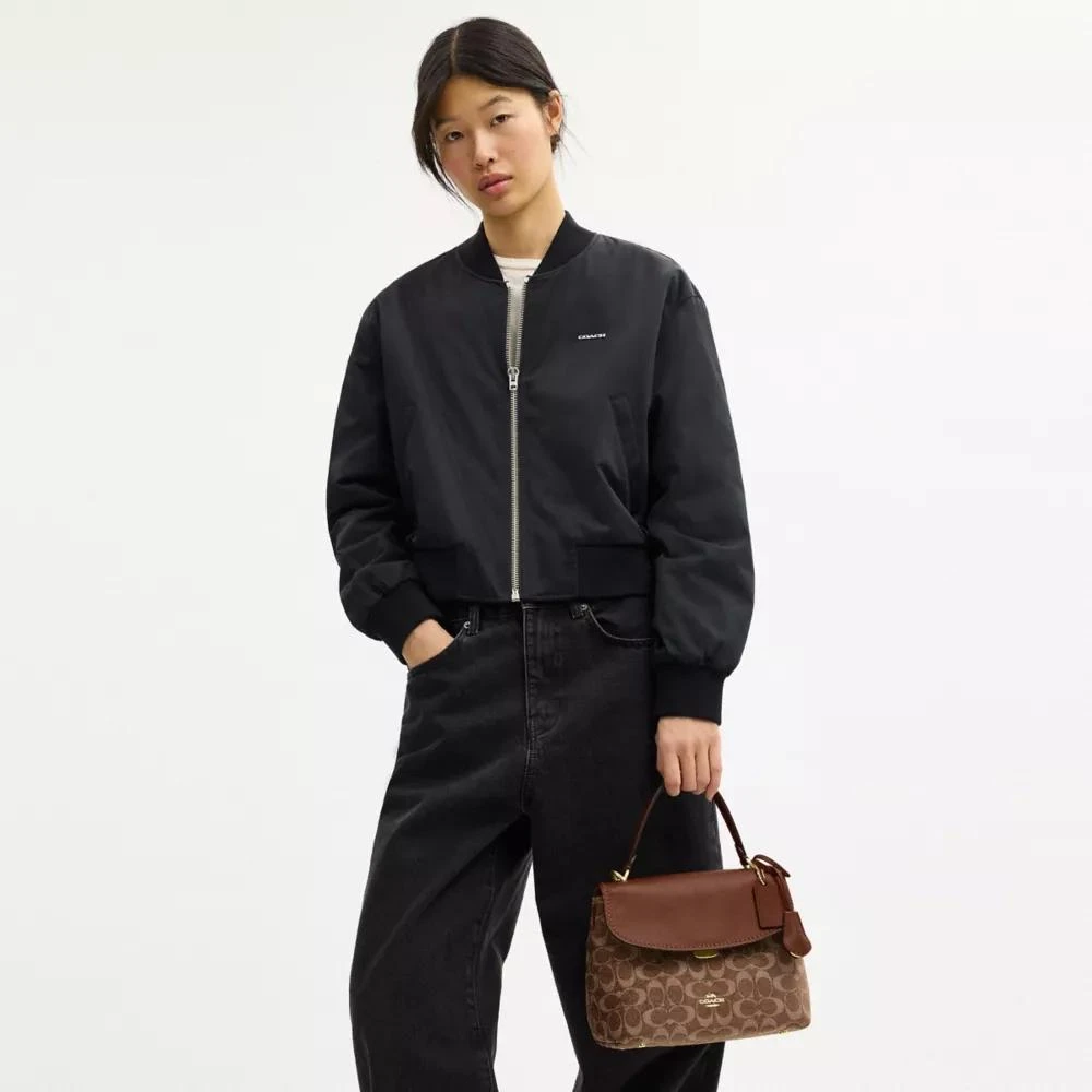 Coach Emory Top Handle Bag In Signature Chenille 3