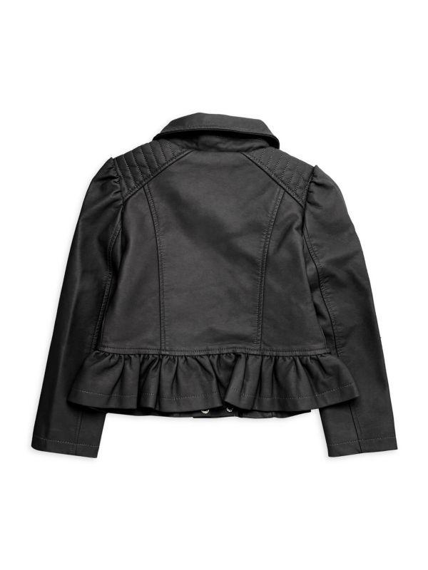 Urban Republic Little Girl's Faux Leather Moto Jacket