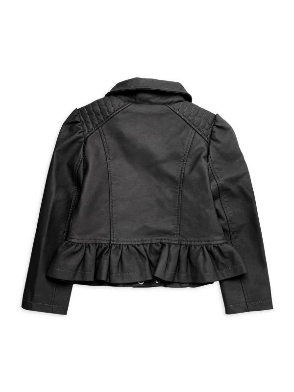 Urban Republic Little Girl's Faux Leather Moto Jacket 2