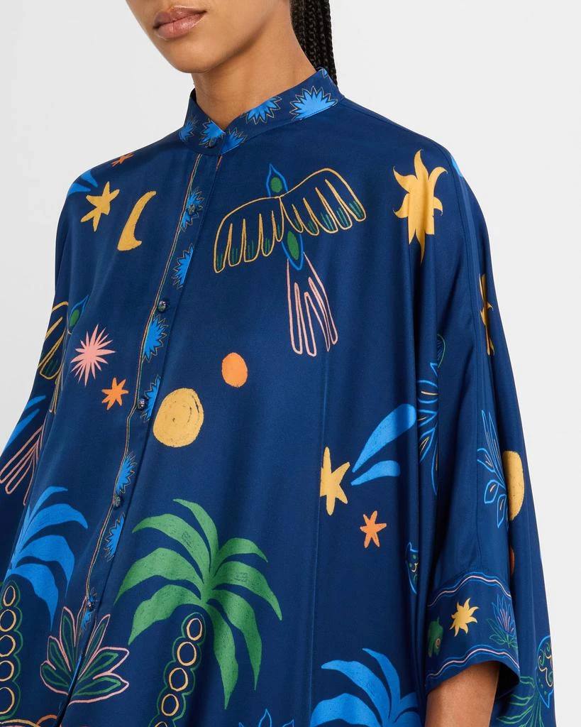 Johnny Was Katia Oversized Handkerchief Blouse 5