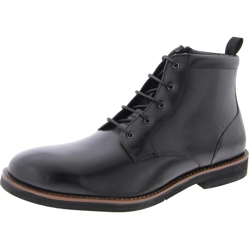 Steve Madden Surge Mens Leather Lace-Up Chukka Boots 1