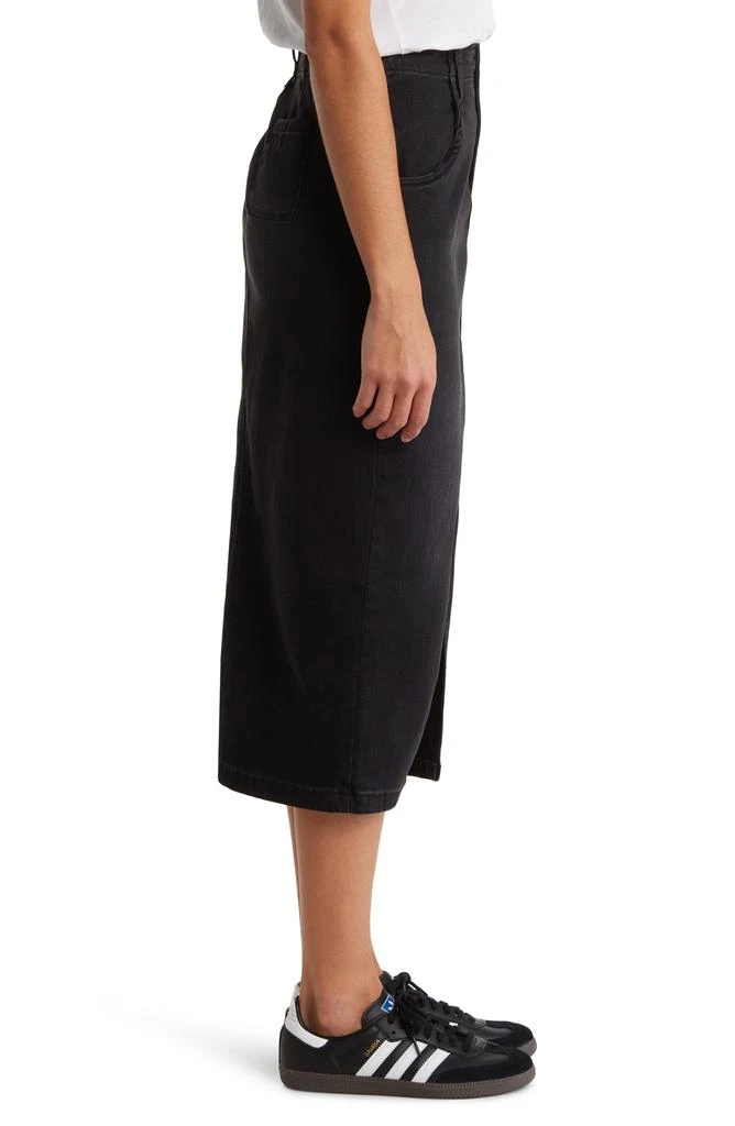 Wash Lab Denim Daily Slit Denim Midi Skirt 3