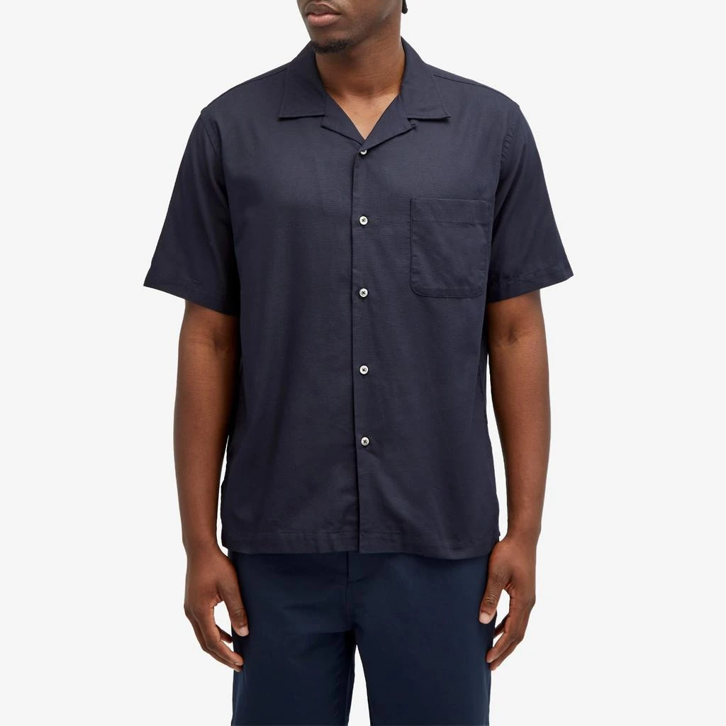 Nanamica Nanamica Short Sleeve Open Collar Panama Shirt 2