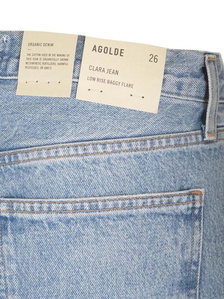 AGOLDE AGOLDE Clara Low Rise Wide-Leg Jeans 5