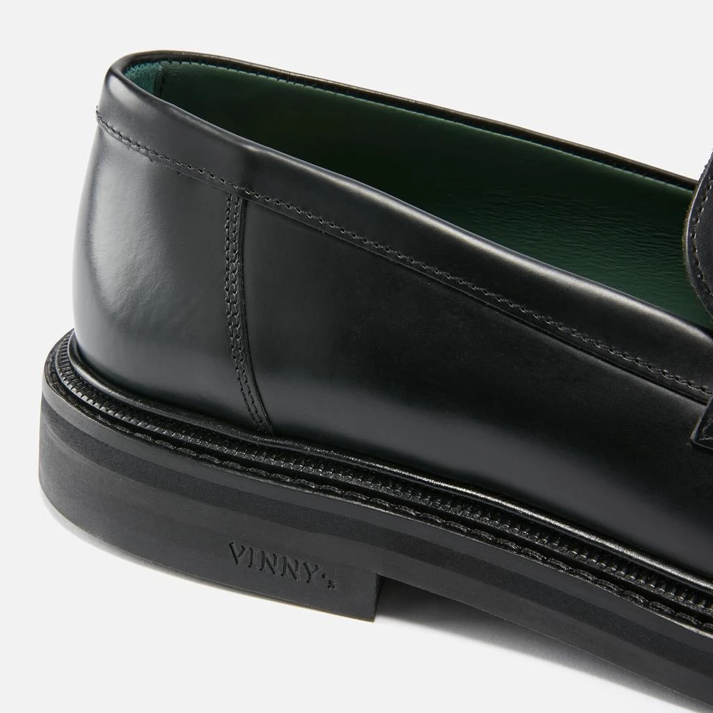 Vinny's Vinny's Men's Vinnee Leather Penny Loafers 4