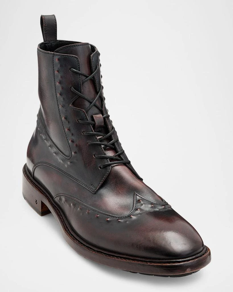 John Varvatos Men's Fleetwood Ghost Stud Leather Boots 2